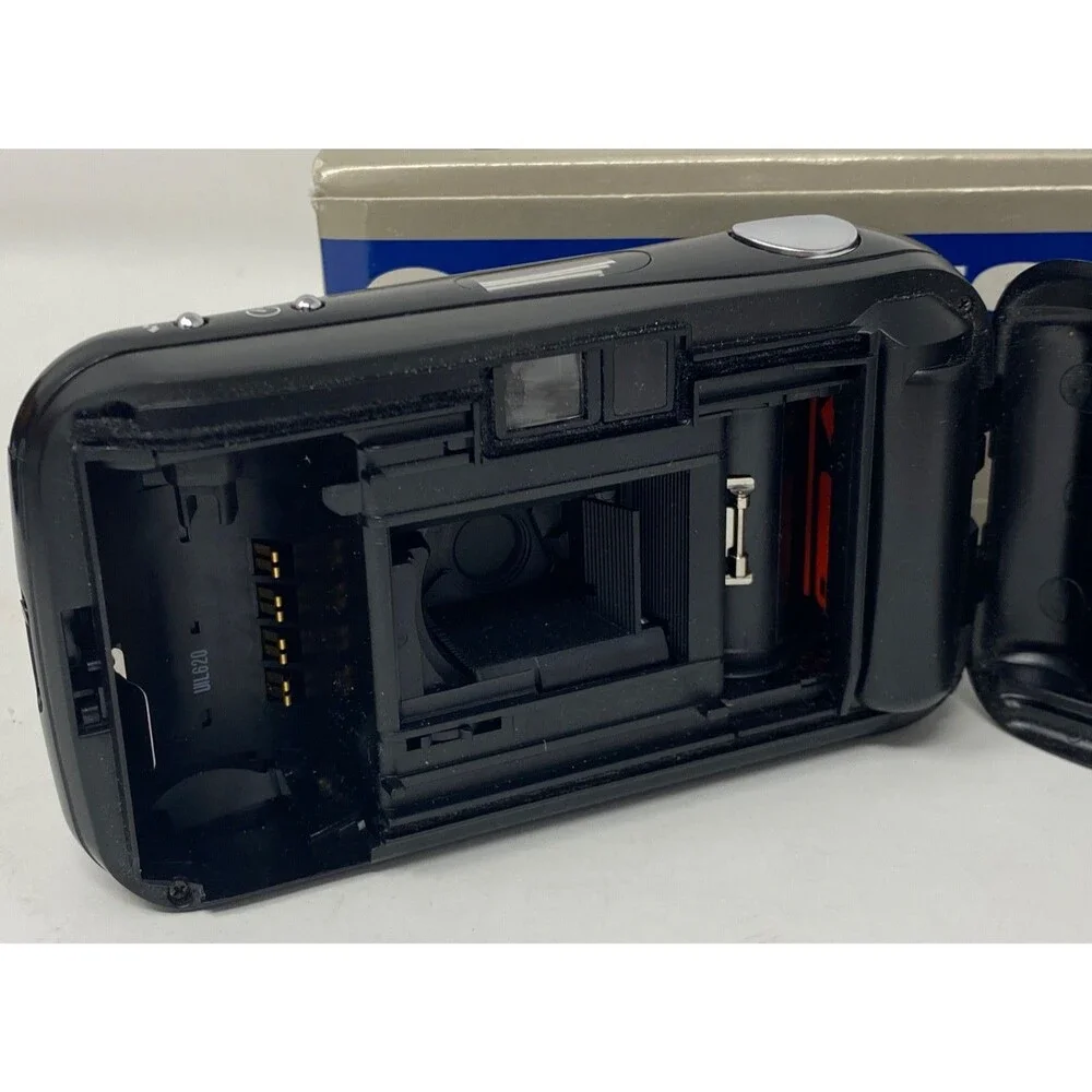 Olympus μ Mju Infinity Stylus 35mm Film Camera Collector Quality Outfit LOOK!